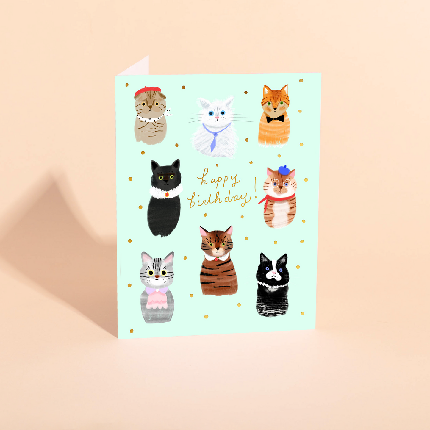 PARTY CATS - Birthday Card