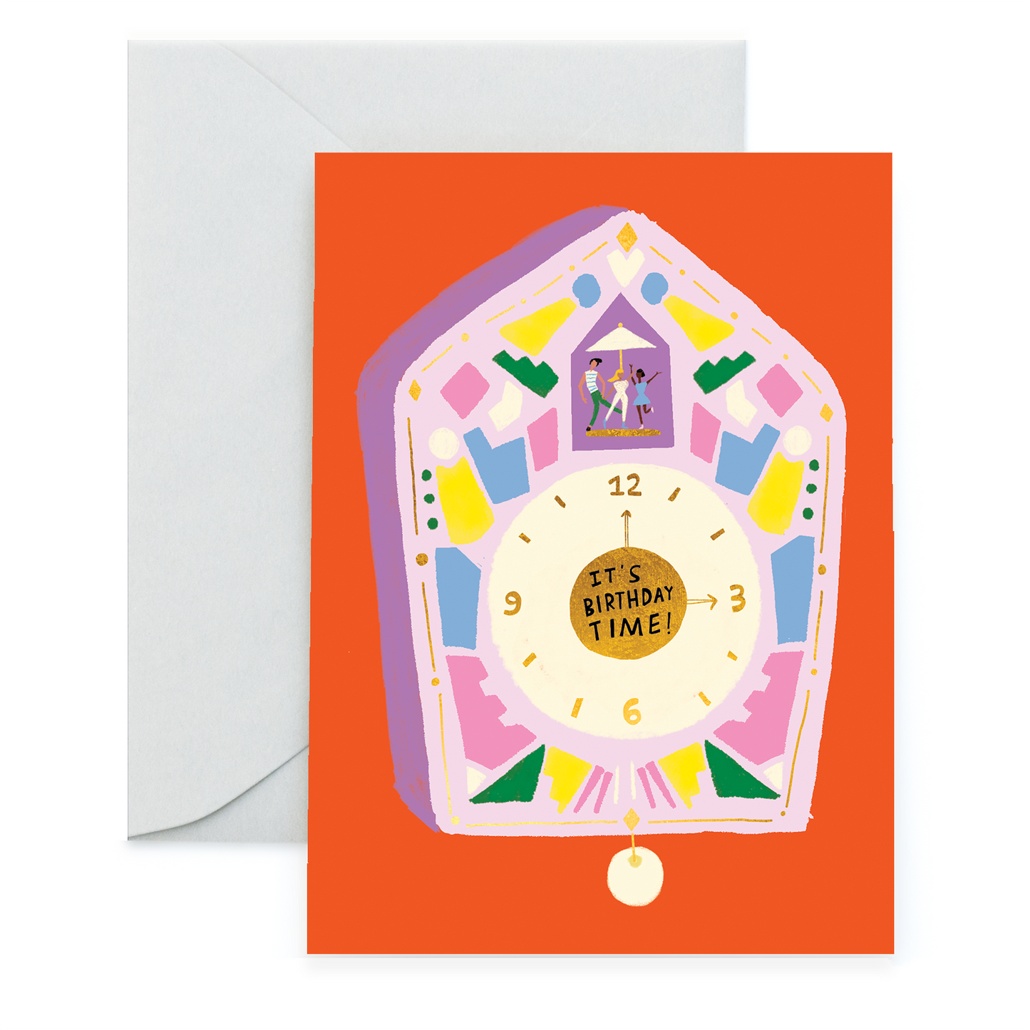 CUCKOO CLOCK - Birthday Card