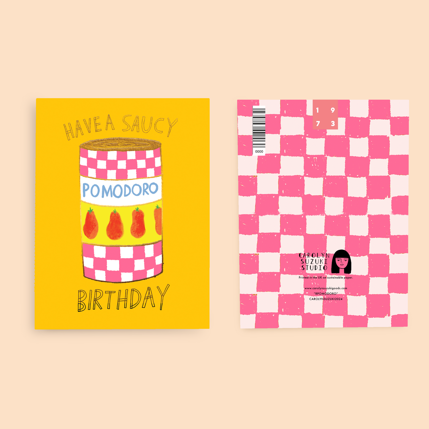 POMODORO - Birthday Card
