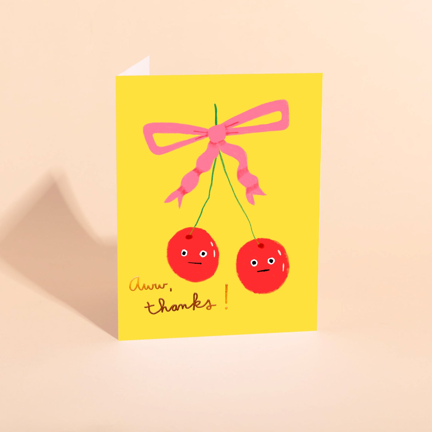 SWEET CHERRIES - Thank You Card