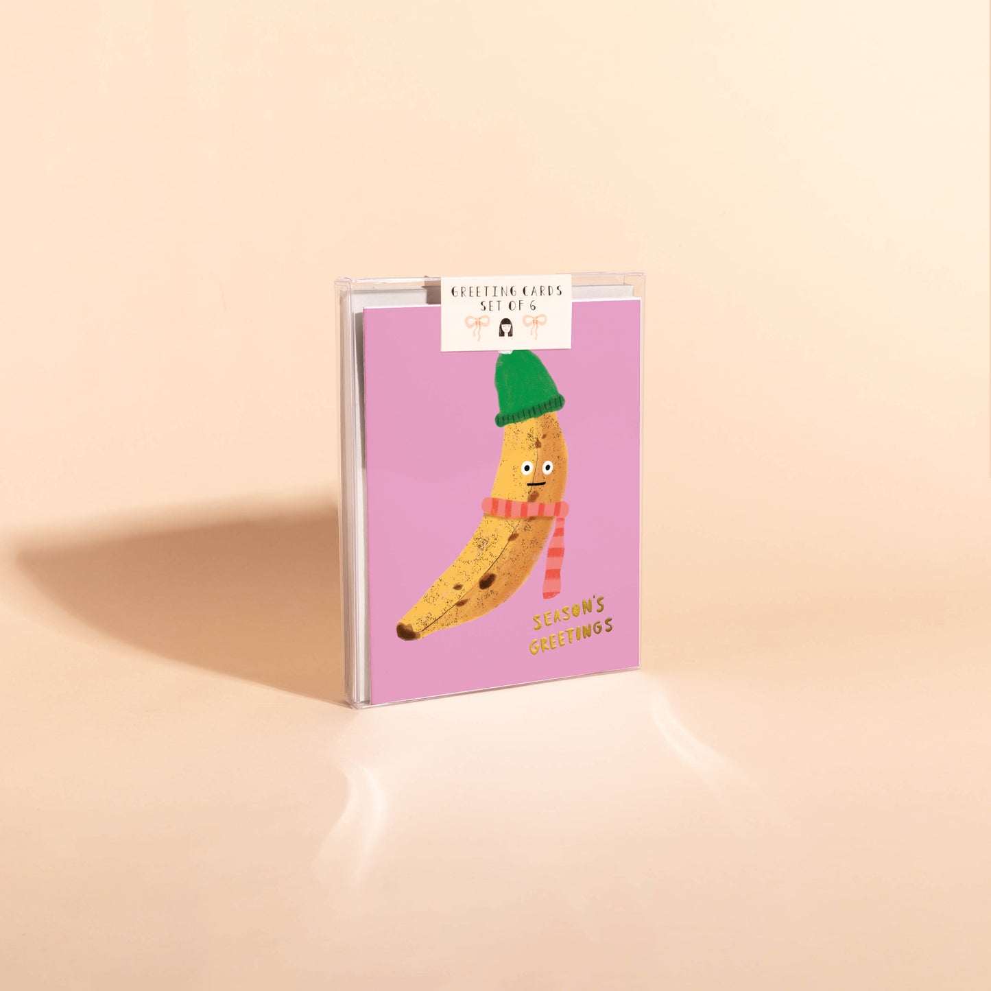COZY BANANA - Holiday Card Box Set of 6