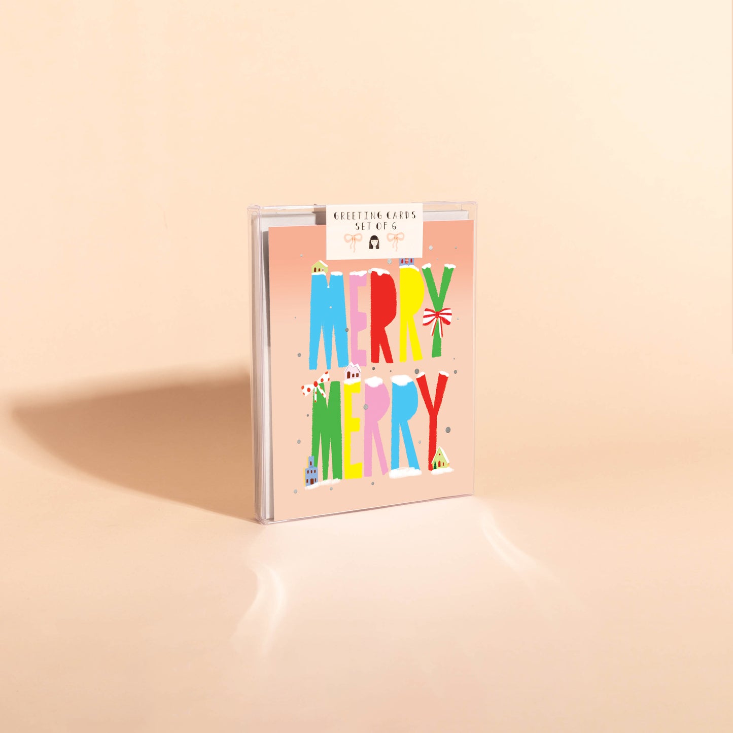 MERRY VILLAGE - Holiday Card Box Set of 6