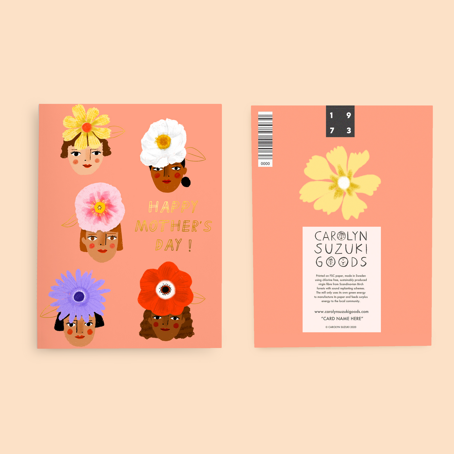 FLORAL MAMAS - Mother's Day Card