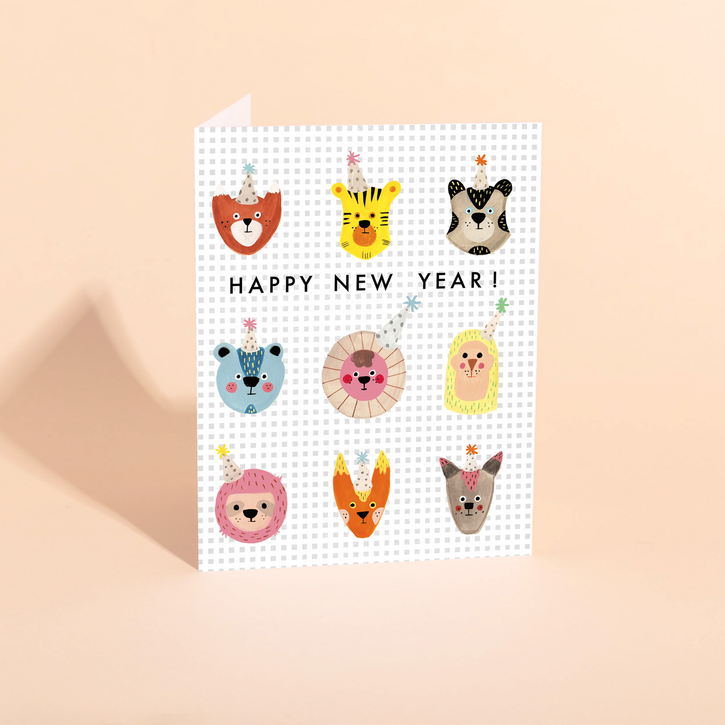 PARTY ANIMALS - Holiday Card