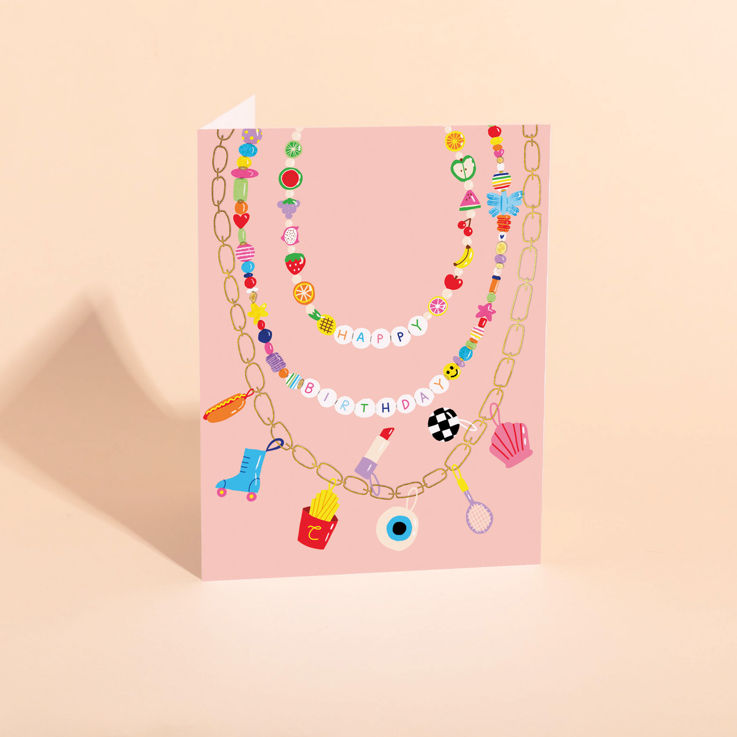 FESTIVAL BEADS - Birthday Card