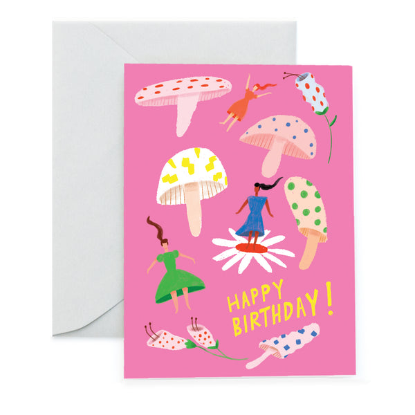 FUN WITH FUNGI - Birthday Card
