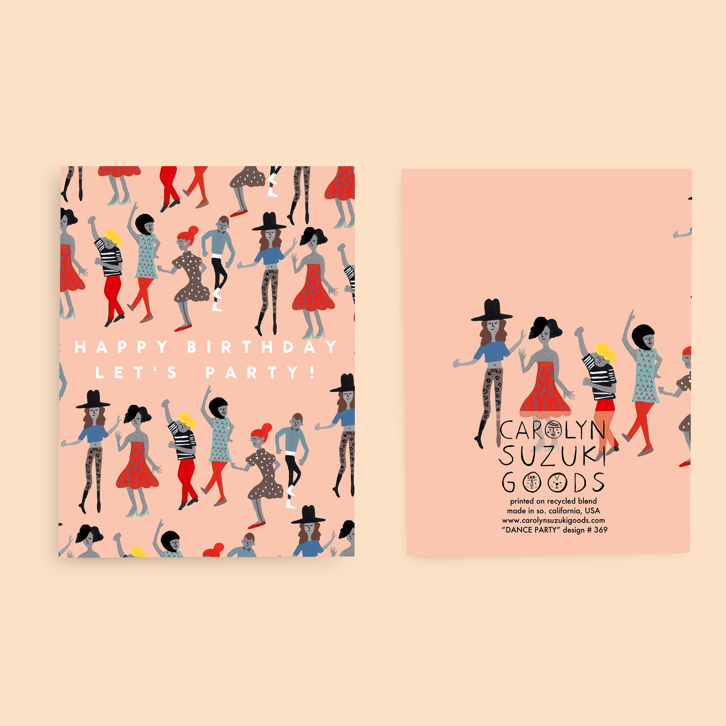 DANCE PARTY - Birthday Card