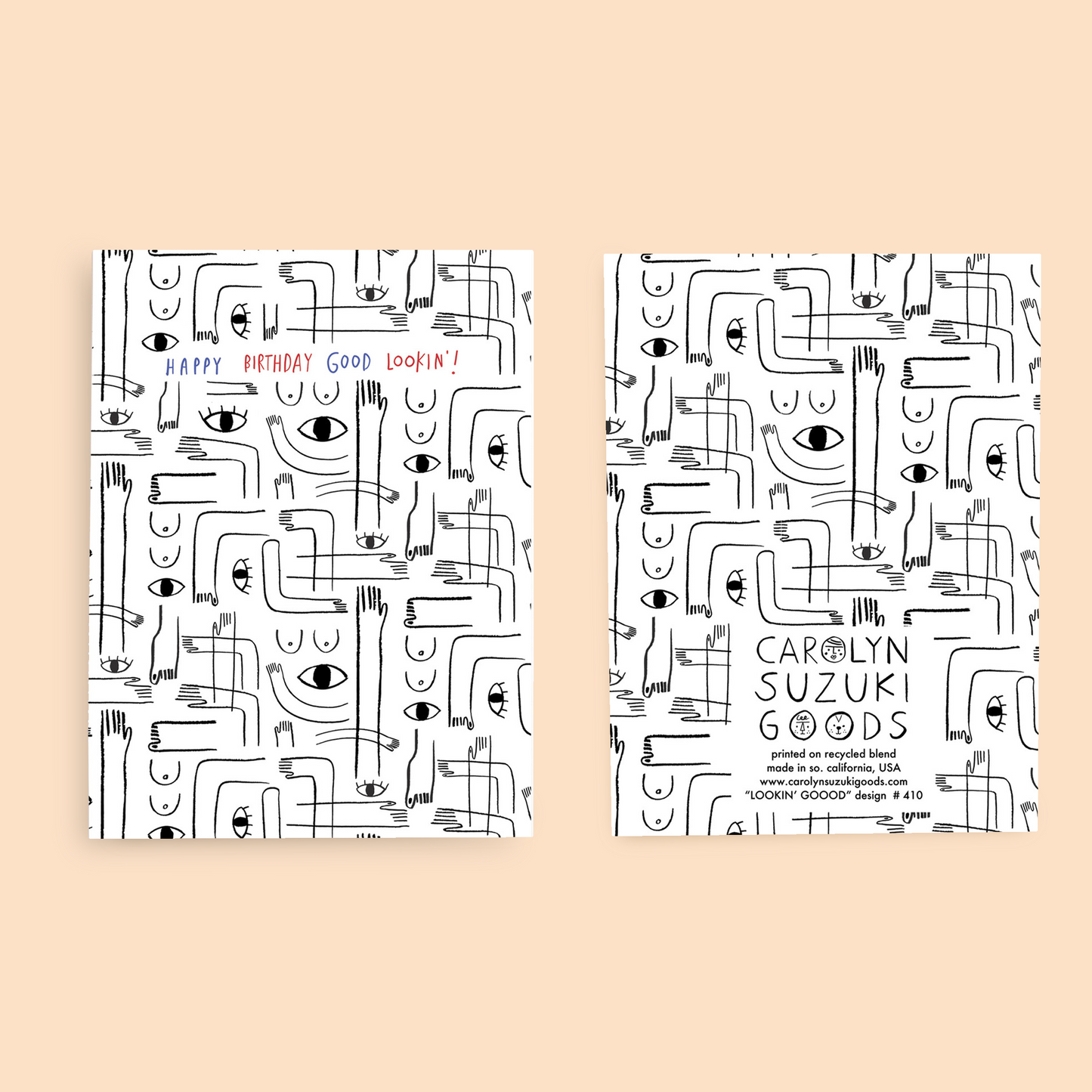 LOOKIN' GOOOOD - Birthday Card