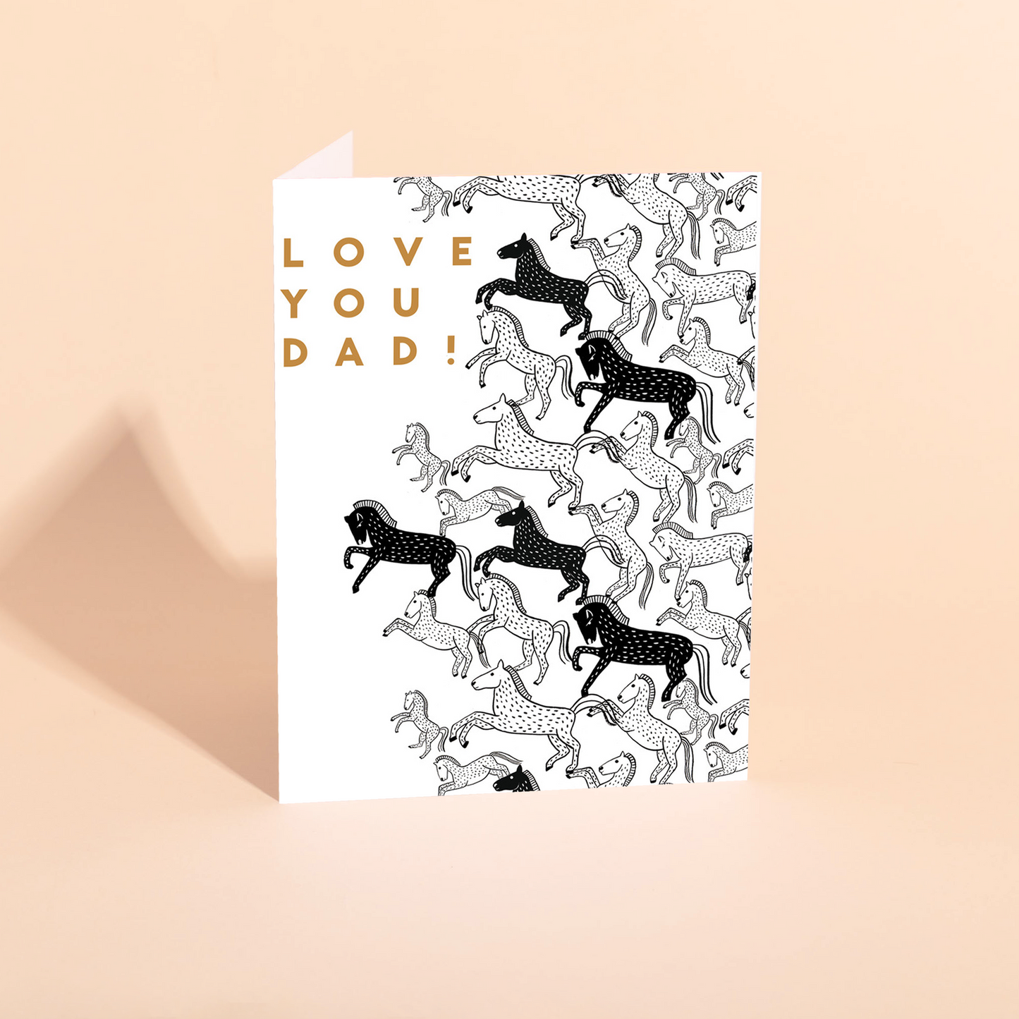STALLIONS - Father's Day Card