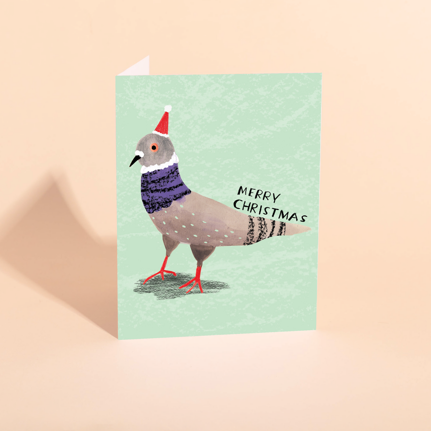 CHRISTMAS PIGEON - Holiday Card