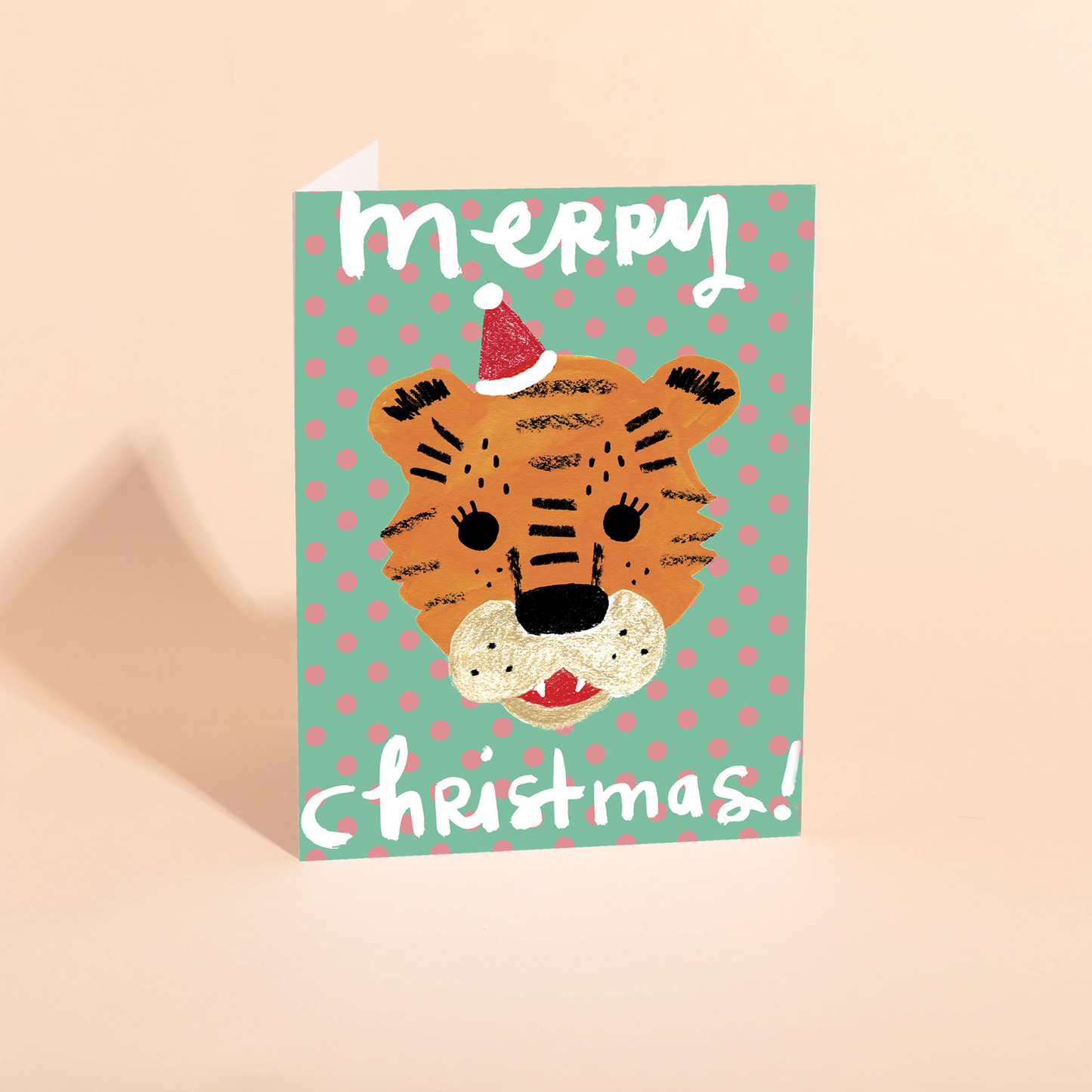 MERRY XMAS TIGER - Holiday Card