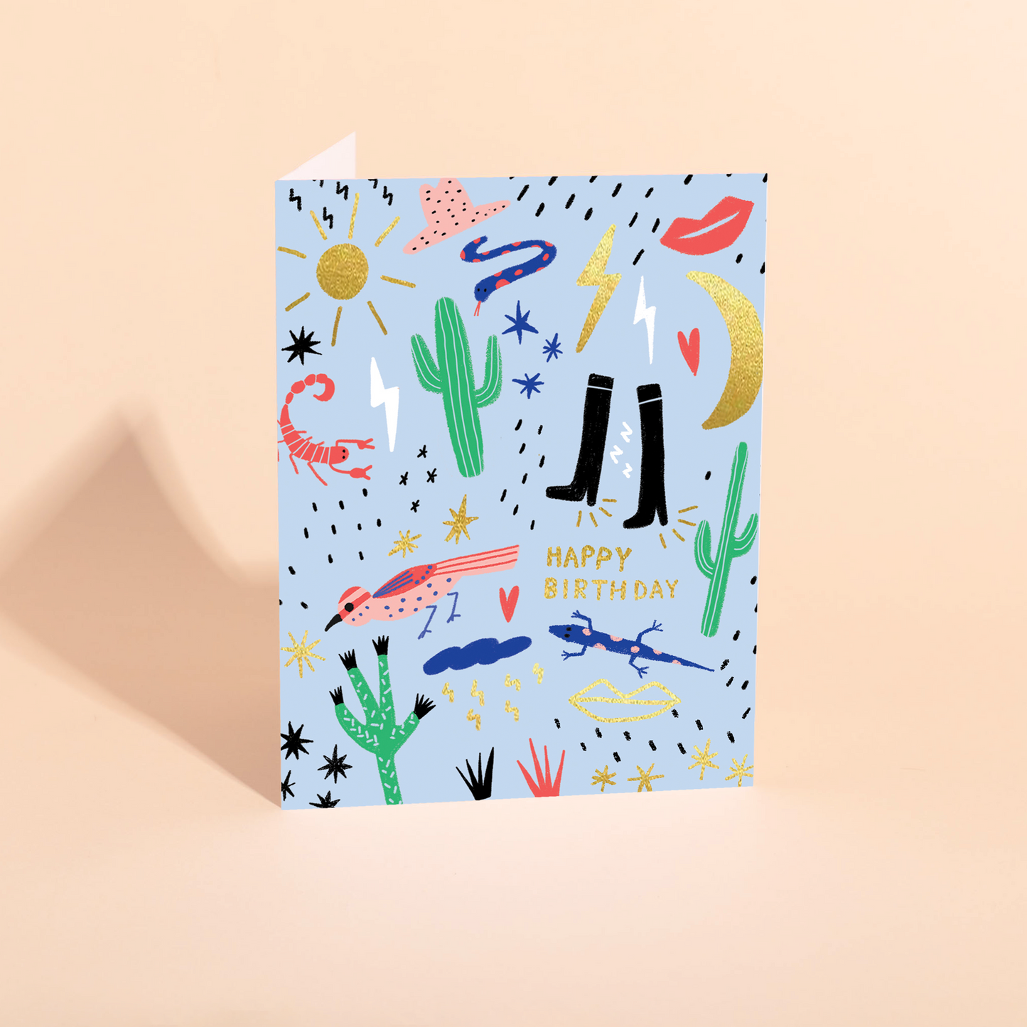 CALIFORNIA SUN - Birthday Card