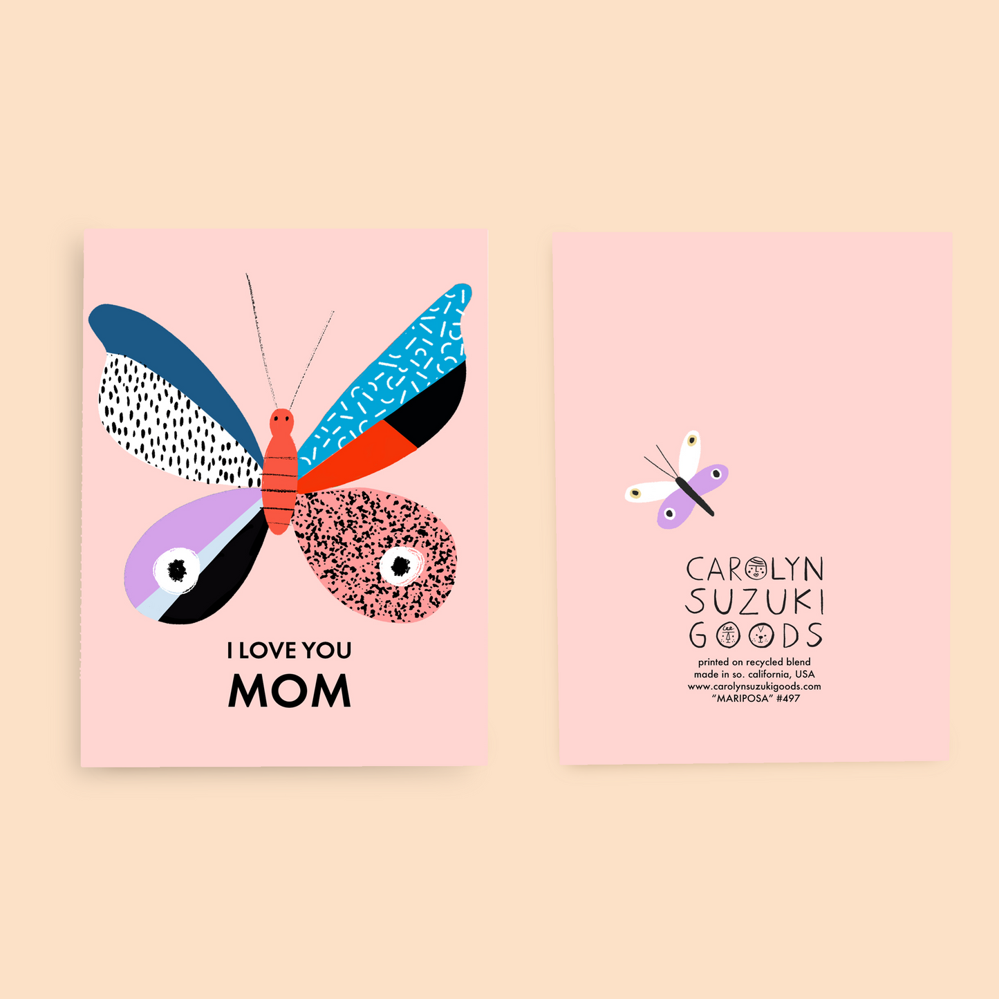 MARIPOSA - Mother's Day Card