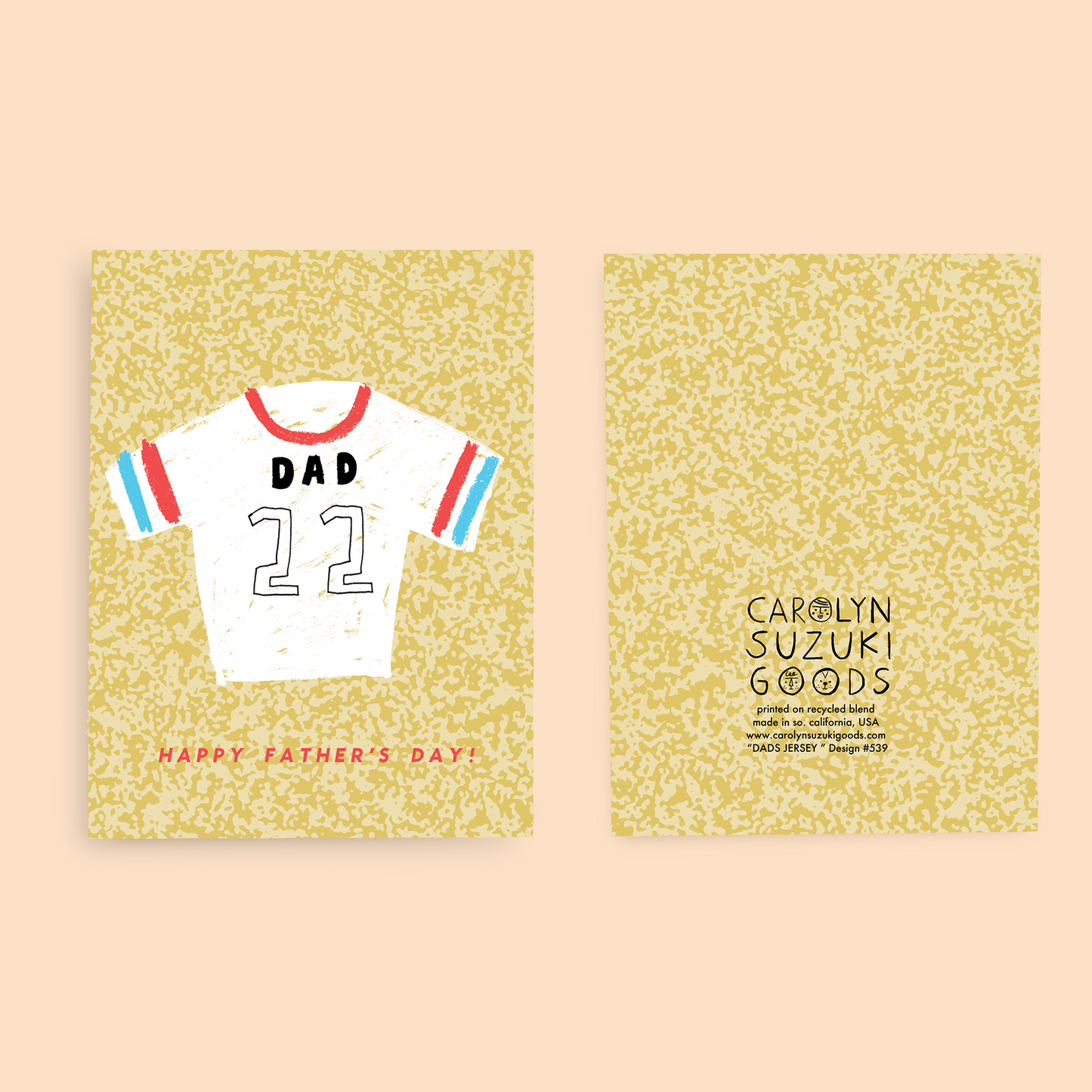 DAD'S JERSEY - Father's Day Card