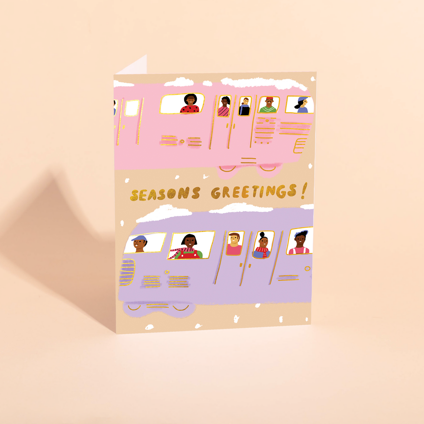 WINTER TRAIN - Holiday Card