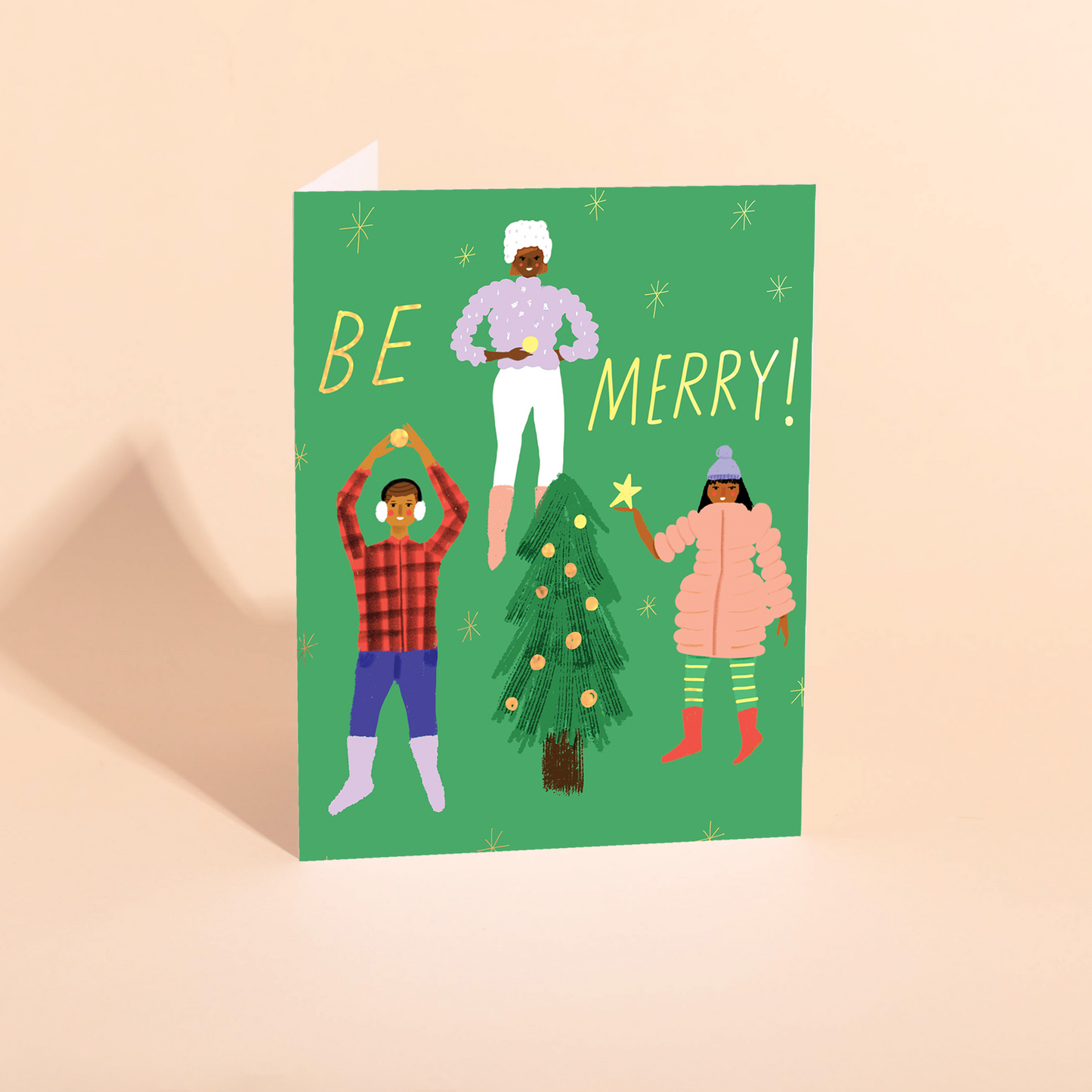 TREE TRIMMING - Holiday Card