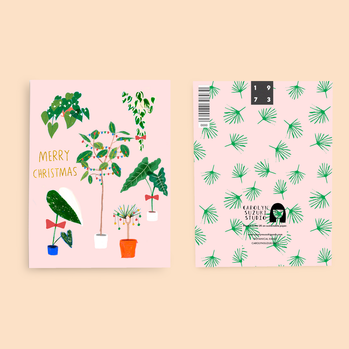 BOTANICAL XMAS - Holiday Card