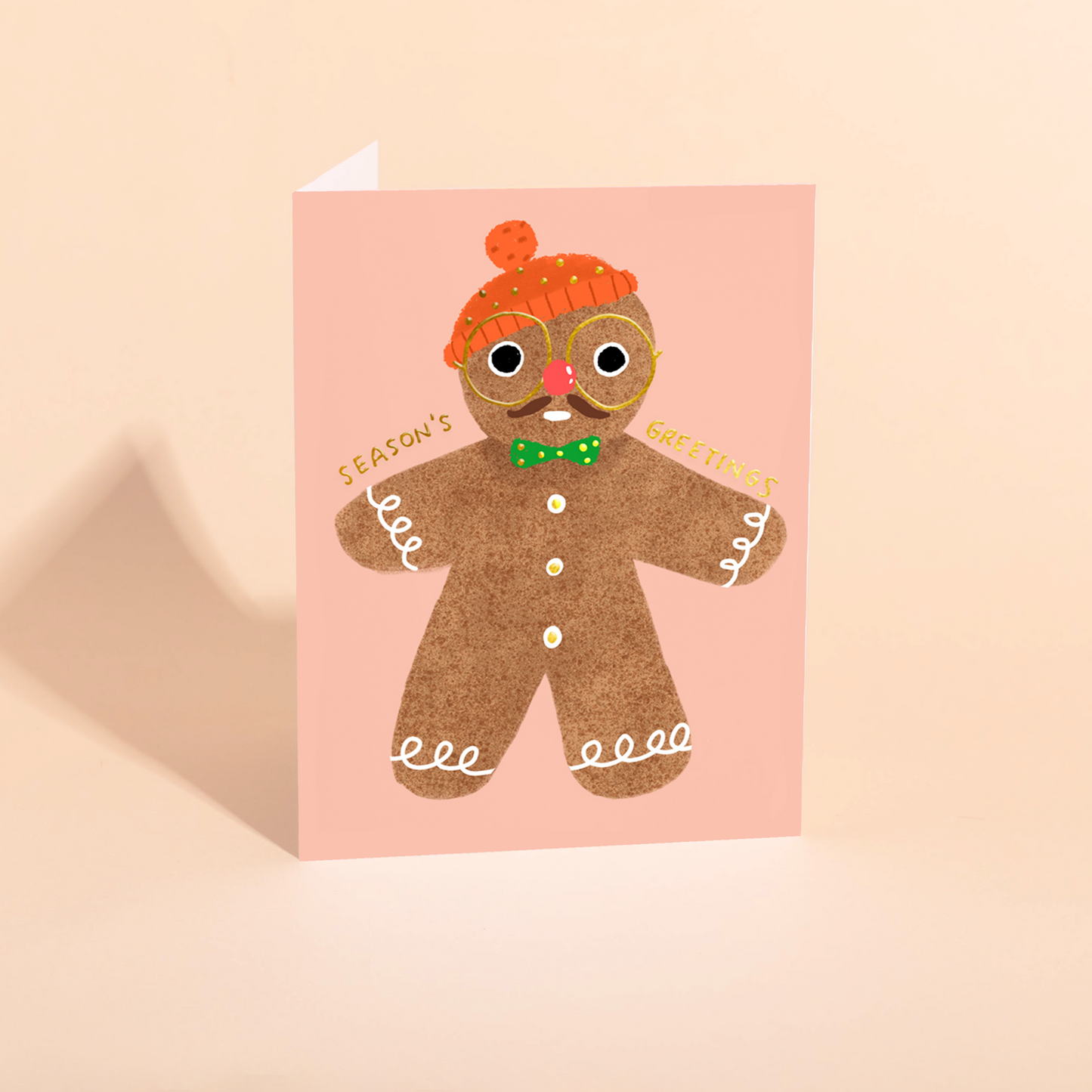 GINGERBREAD GUY - Holiday Card
