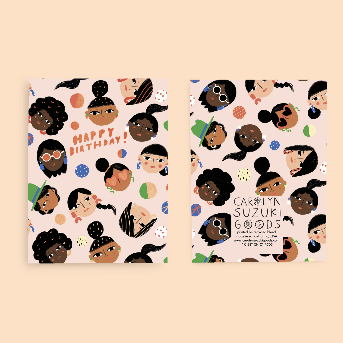 C'EST CHIC - Birthday Card