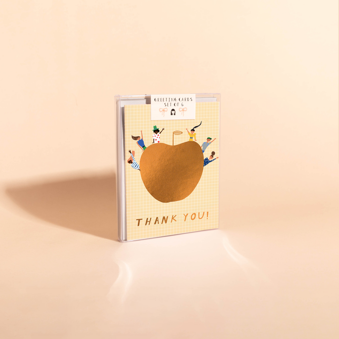 AN APPLE A DAY - Thank You Card Box Set of 6