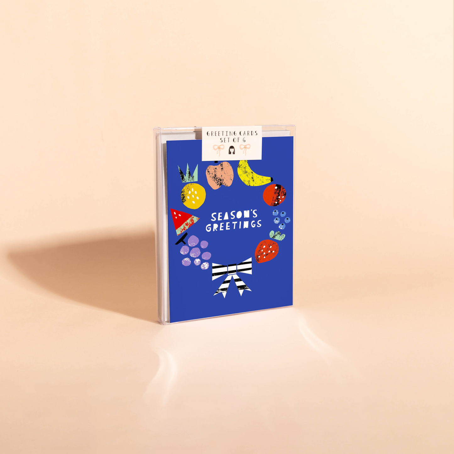 FRUITY WREATH - Holiday Card Box Set of 6