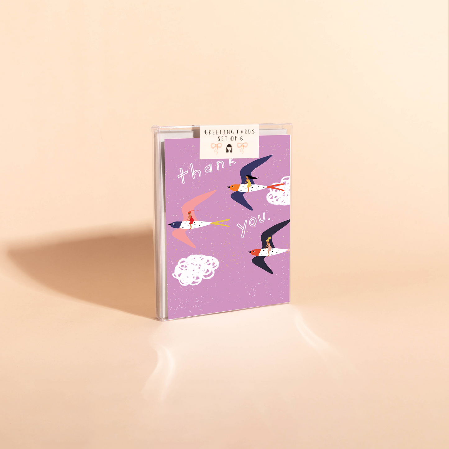 FLYING HIGH - Thank You Card Box Set of 6