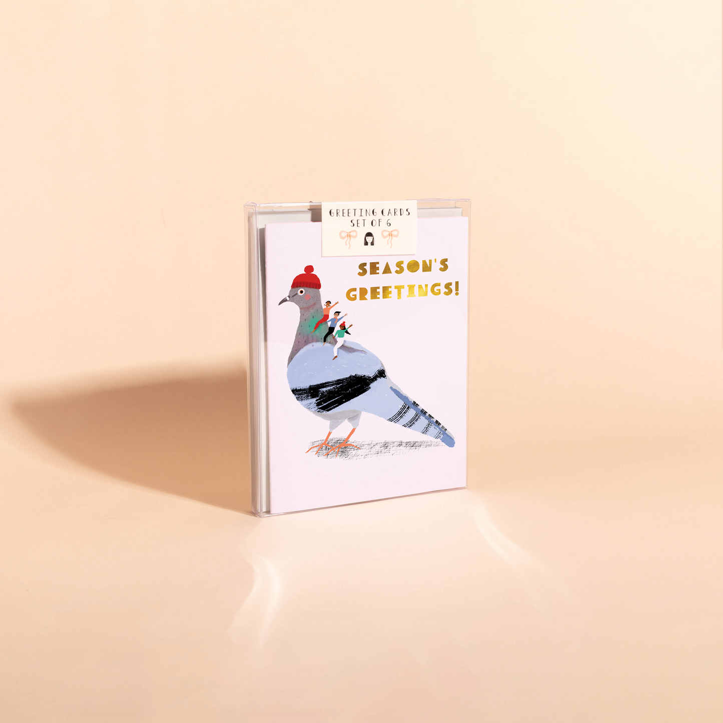 ROCK PIGEON - Holiday Card Box Set of 6