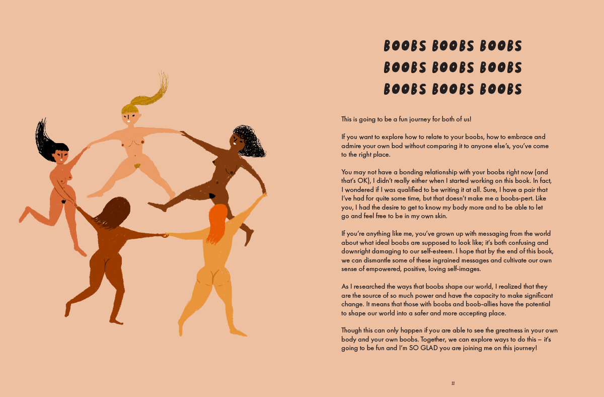 BOOBS! - A Celebratory Interactive Journal about our Boobs!