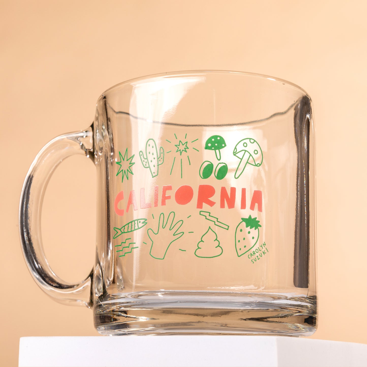 CALI MUG - Glass Mug