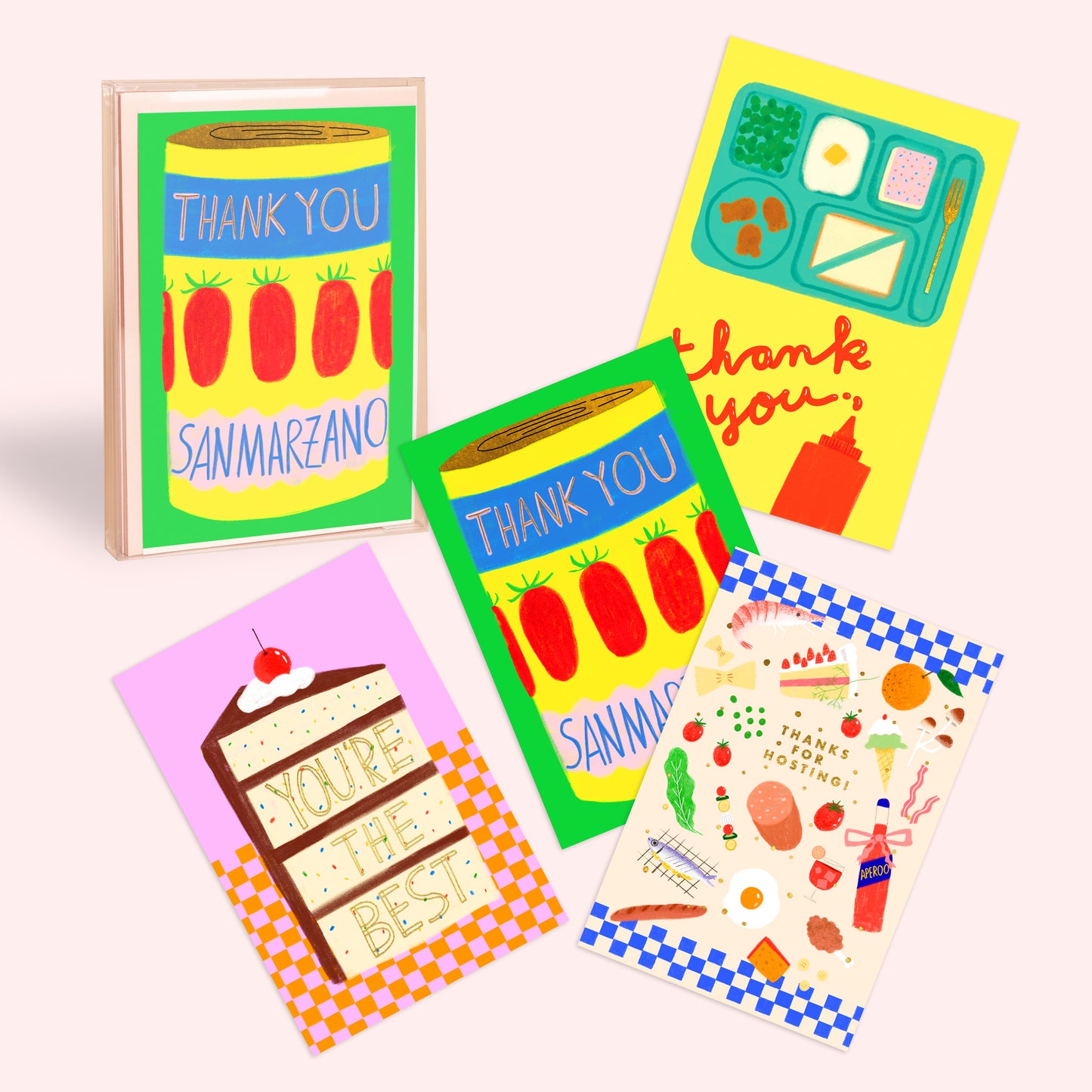 FOODIE THANK YOU - Notecard Set