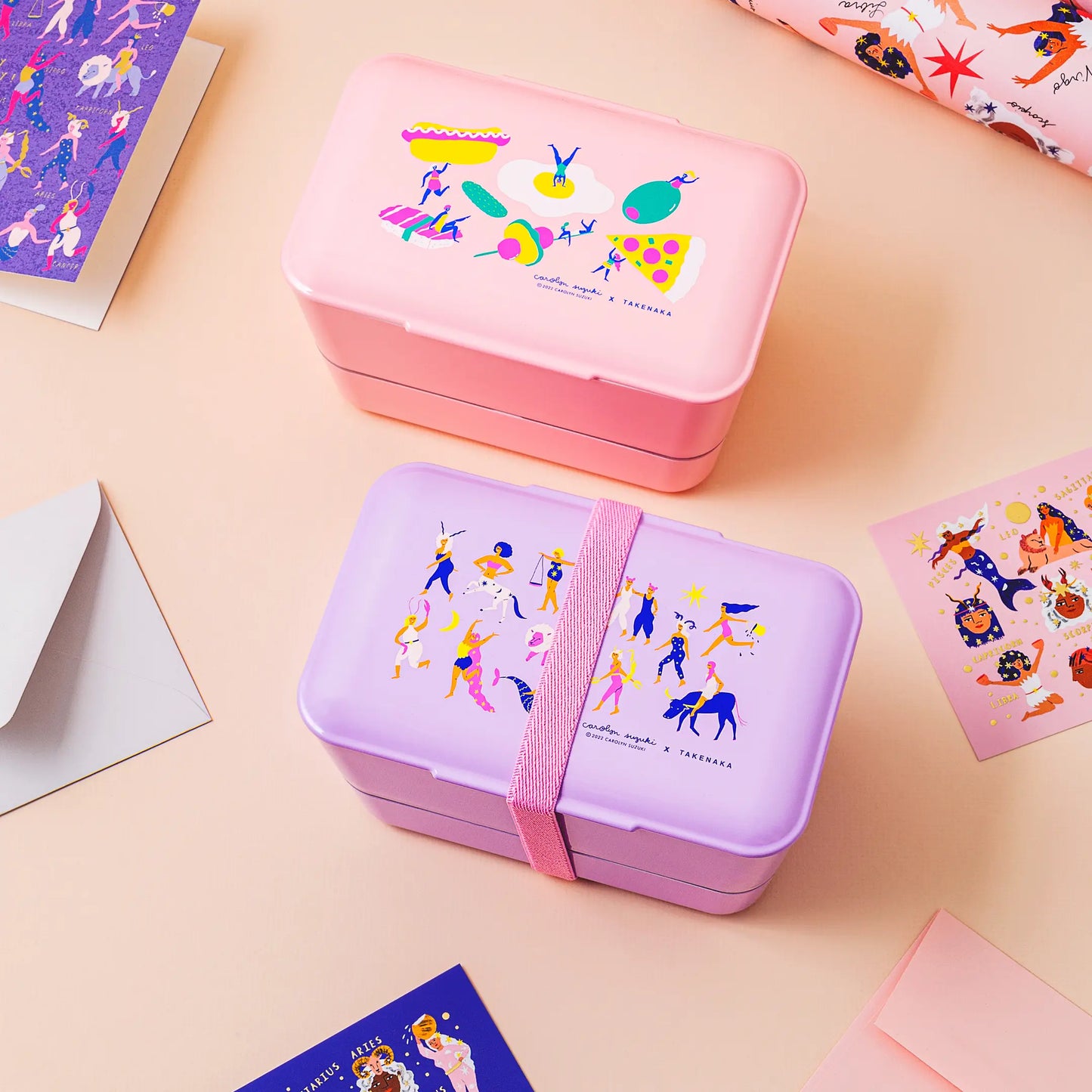 Carolyn Suzuki x Takenaka Bento Box Limited Edition - Astrological Femmes