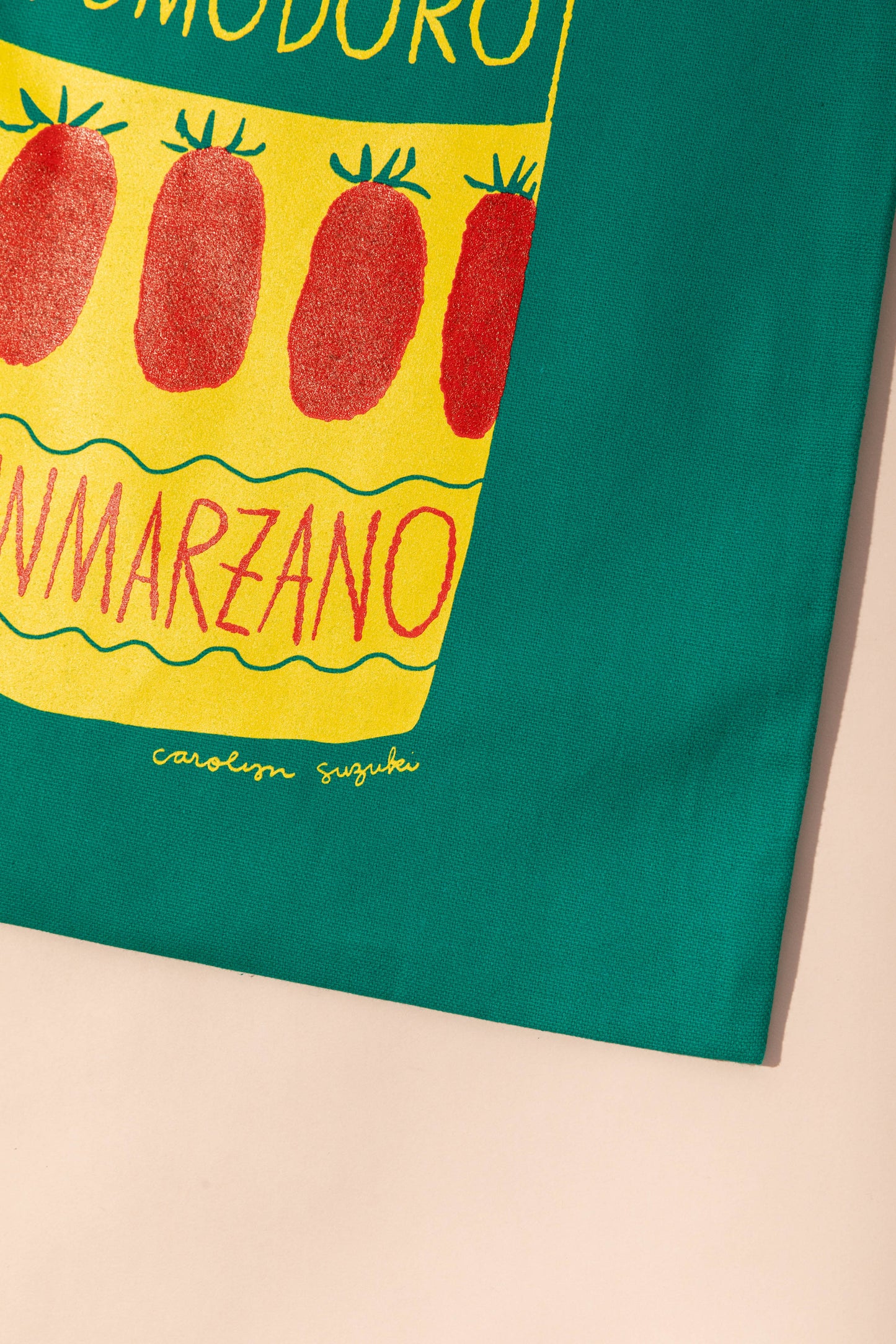 GREEN POMODORO TOTE