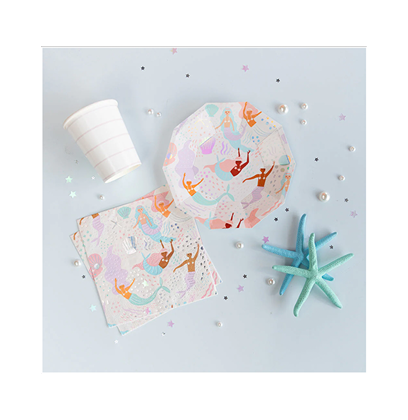 MERMAIDS - Party Plates