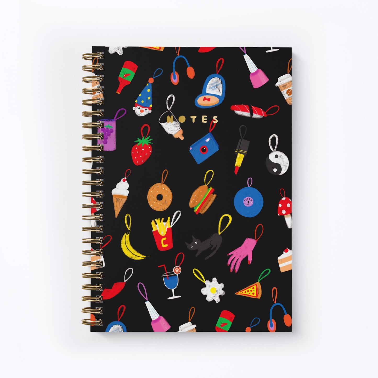 LUCKY CHARMS LARGE SPIRAL NOTEBOOK