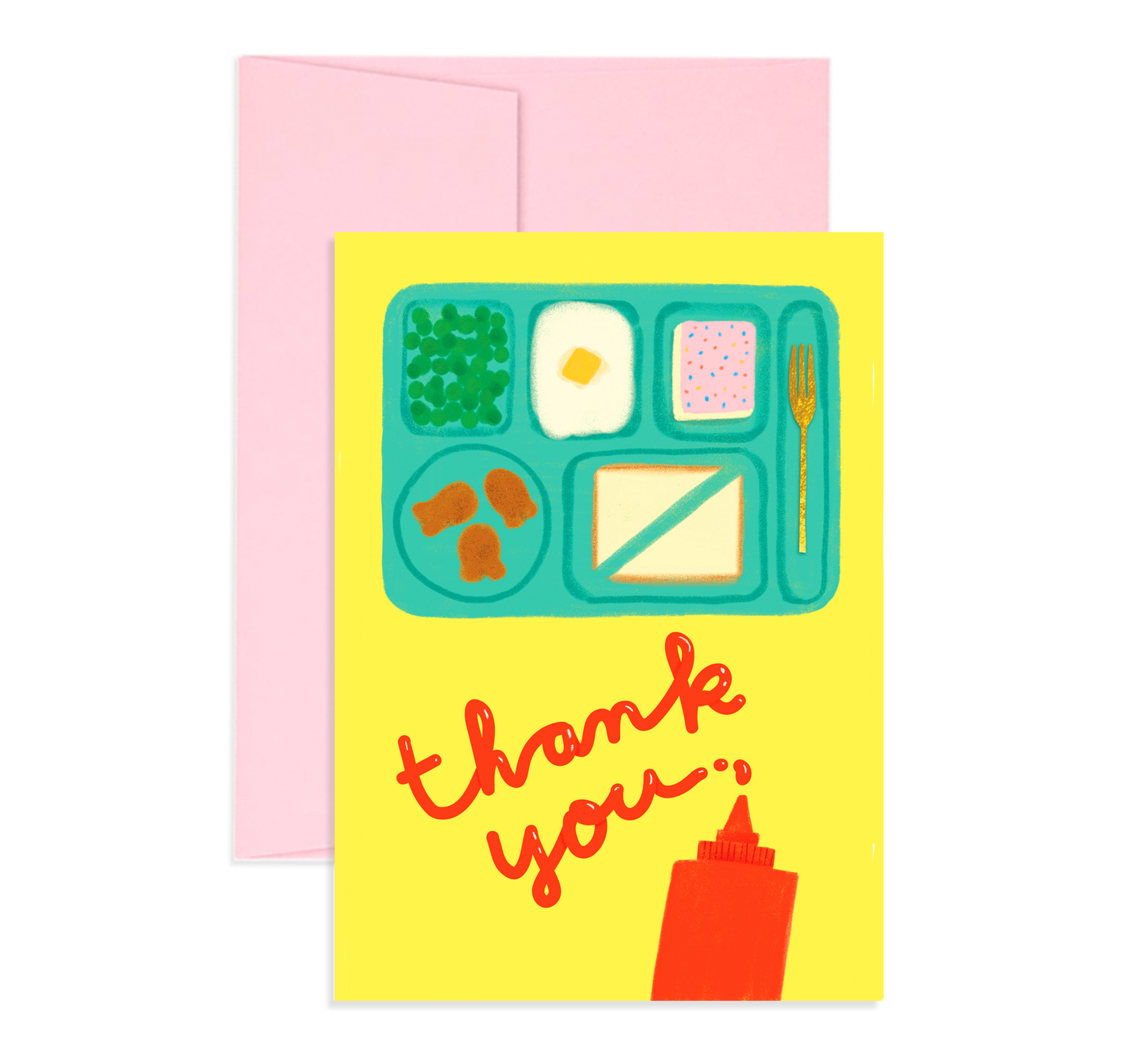 CAFETERIA TIMES - Notecard Single
