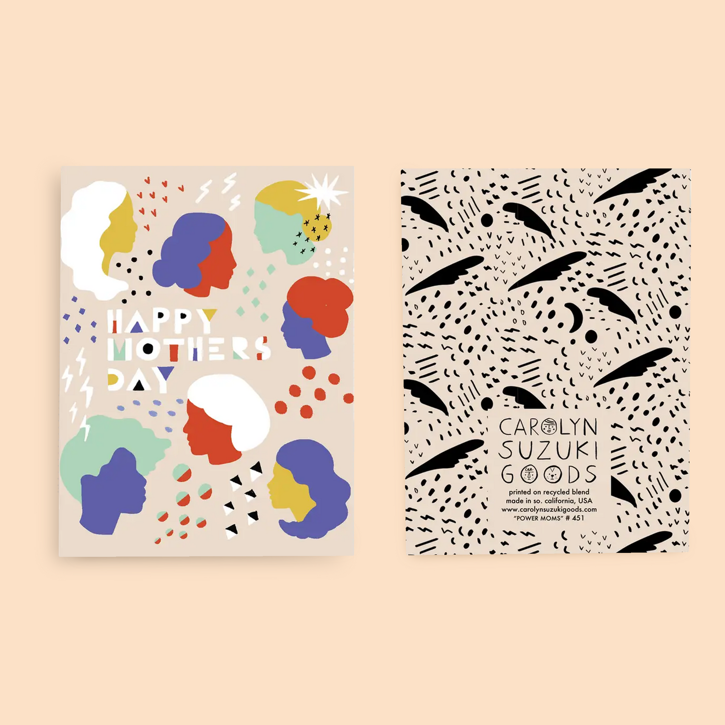 POWER MOMS - Mother's Day Card