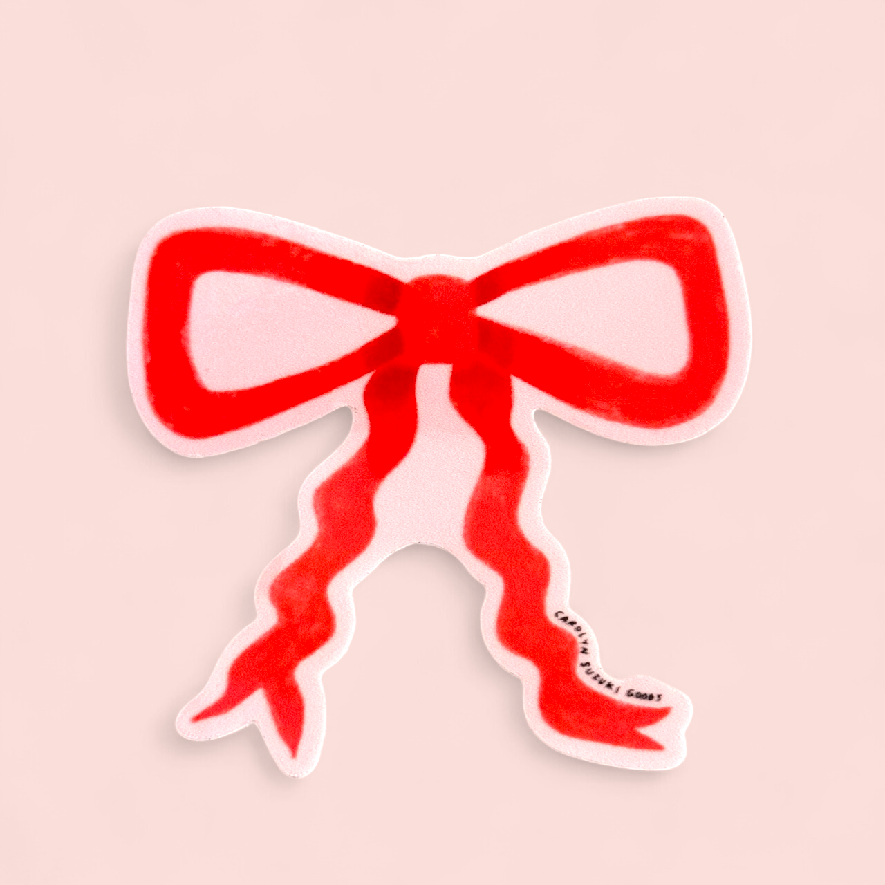 Georgie's Bow - Die Cut Sticker