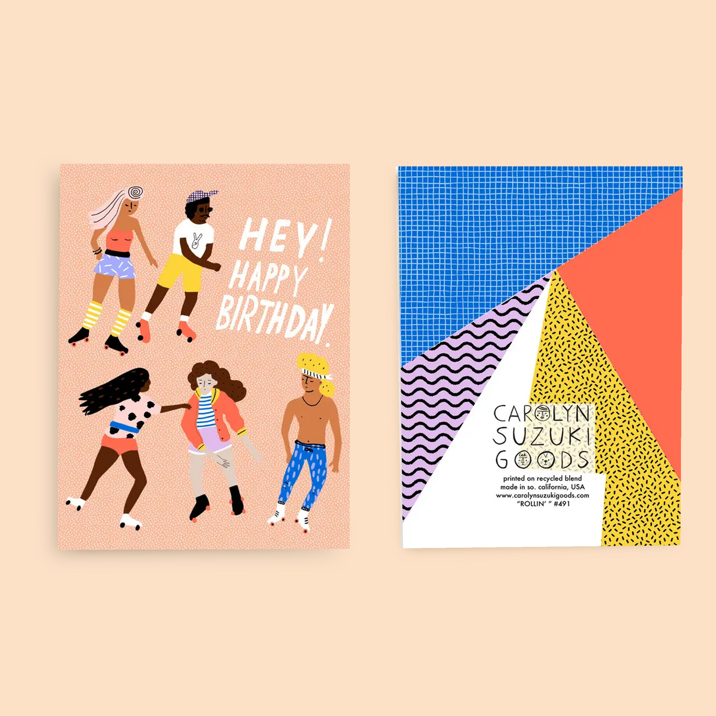 ROLLIN' - Birthday Card - DSC