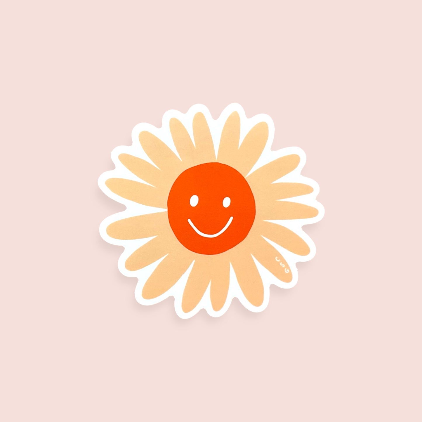 Sun Flower - Die Cut Sticker