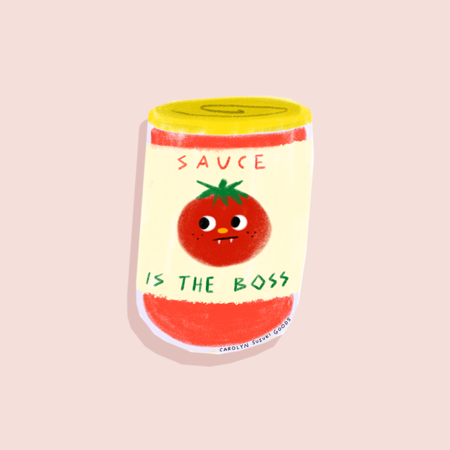 Sauce Boss - Die Cut Sticker