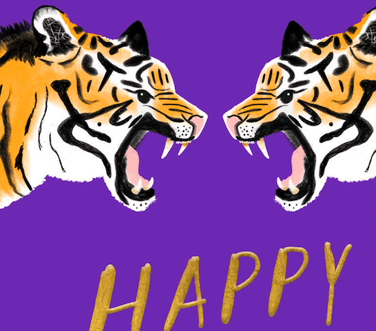 TIGRIS - Father's Day Card