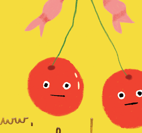 SWEET CHERRIES - Thank You Card