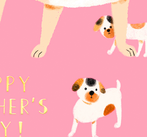 PUG MAMA - Mother's Day Card