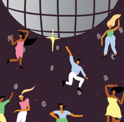 DISCO BALL - Birthday Card