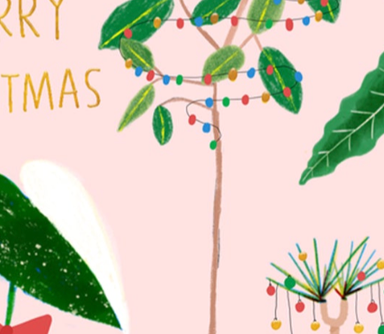BOTANICAL XMAS - Holiday Card