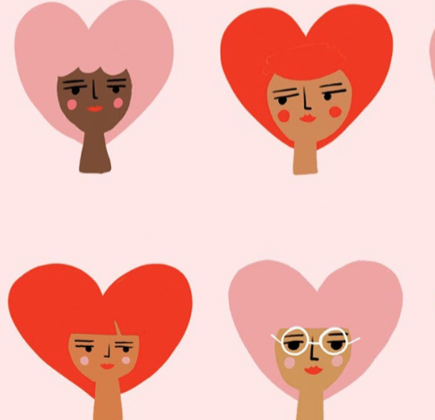 HEART BABES - Valentine Card