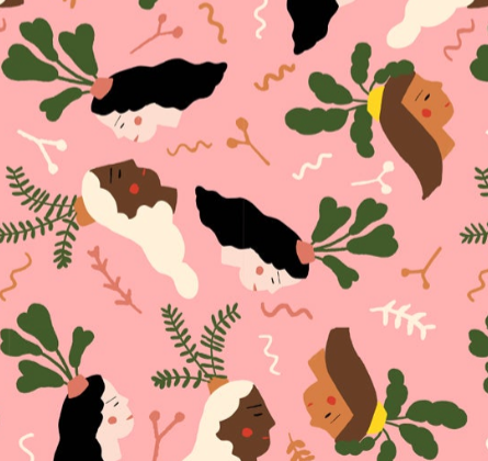 GREEN DELIGHTS - Mother's Day Card