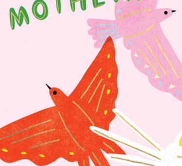 PAPER BIRDS - Mother's Day Card