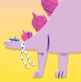 STEGGYSAURUS - Birthday Card - DSC