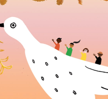 PEACE BIRD 2 - Holiday Card